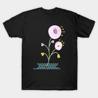 flower looking at the sky T-Shirt